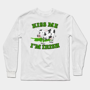 Kiss me I'm Irish Long Sleeve T-Shirt